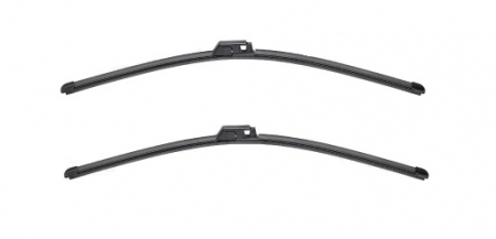 Accesorii auto - Set lamele stergator parbriz VALEO SILENCIO FLAT BLADE 574320, lungime 580 mm, 590 mm, lama stergator lata, pentru AUDI A8 D3 (4E2, 4E8)