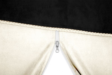 Set perdele cabina compatibile cu MAN TGA,TGX, cabina XLX / CABINA MEDIE 2002+, Crem [3]