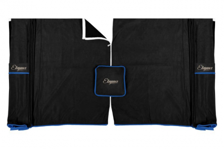 Set Perdele compatibile cu Iveco, Scania, Volvo, Mercedes, Renault, Daf , Man, Ford - ALBASTRU [1]