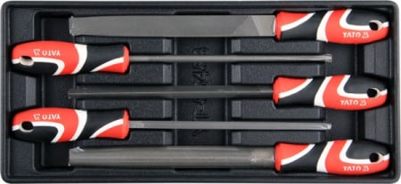 Truse si scule de mana - Set Pile 200Mm Pentru Dulap Scule - 5Buc