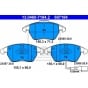 Set Placute Frana Fata Ate Volkswagen Passat B6 2005-2010 13.0460-7184.2 [2]