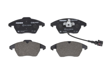Piese auto - Set placute frana fata Ferodo performance FDS1641 Audi, VW, Skoda, Seat
