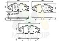 Piese auto - Set placute frana fata Motaquip  LVXL1749 Audi, VW, Skoda, Seat