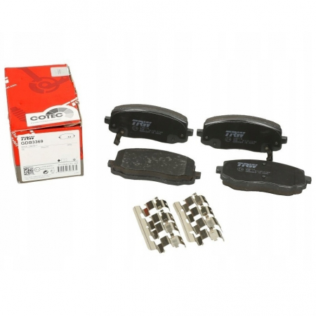Piese auto - Set Placute Frana Fata Trw Kia Picanto 1 2004→ GDB3369