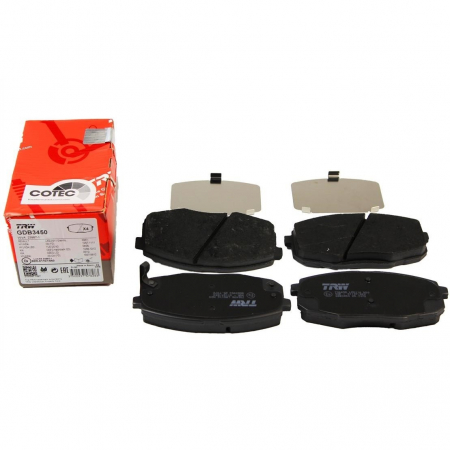 Piese auto - Set Placute Frana Fata Trw Renault Laguna 2 2004-2007 GDB3450