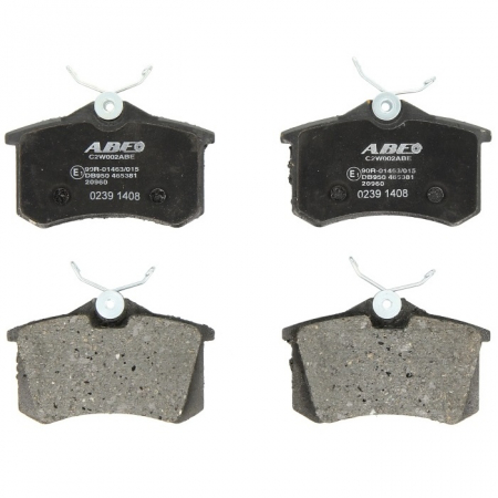Piese auto - Set Placute Frana Spate Abe C2W002ABE