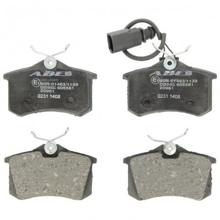 Piese auto - Set Placute Frana Spate Abe C2W012ABE