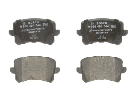 Piese auto - Set placute frana spate Bosch  0 986 494 344 Audi, VW, Skoda, Seat