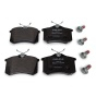 Set Placute Frana Spate Delphi Dacia Logan 2 2012→ LP2254 [1]