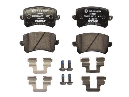 Piese auto - Set placute frana spate Textar  2448301 Audi, VW, Skoda, Seat