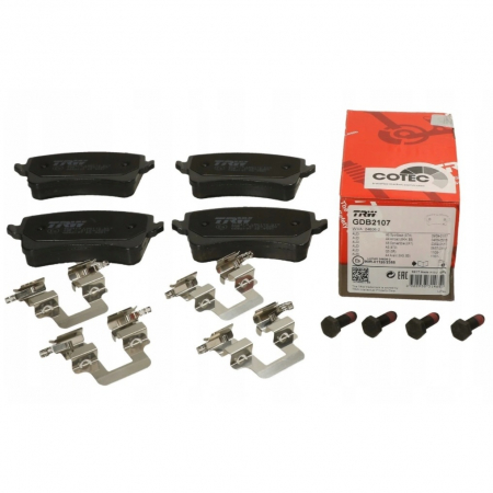 Piese auto - Set Placute Frana Spate Trw Audi A4 B8 2007-2016 GDB2107