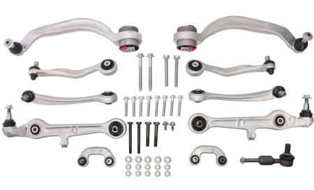 Piese auto - Set reparatie brate puntea fata  Delphi pentru AUDI A4 B6, A4 B7, A6 C5 1.6-4.2 09.99-06.08