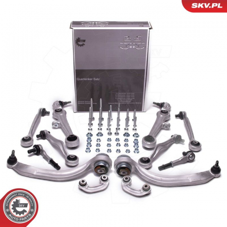 Piese auto - Set reparatie brate puntea fata ESEN SKV pentru AUDI A4 B5, A6 C5; SKODA SUPERB I; VW PASSAT B5, PASSAT B5.5 1.6-4.2 11.94-03.08