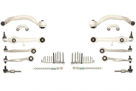 Piese auto - Set reparatie brate puntea fata Lemforder pentru AUDI A6 C5; SKODA SUPERB I; VW PASSAT B5, PASSAT B5.5 1.6-4.2 10.96-03.08