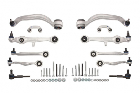 Piese auto - Set reparatie brate puntea fata  Meyle pentru AUDI A4 B5, A6 C5, ALLROAD C5; SKODA SUPERB I; VW PASSAT B5, PASSAT B5.5 1.6-4.2 10.96-03.08