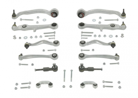 Piese auto - Set reparatie brate puntea fata  MOOG pentru AUDI A4 B5, A4 B6, A4 B7, A6 C5; VW PASSAT B5, PASSAT B5.5 1.6-4.2 11.94-03.09