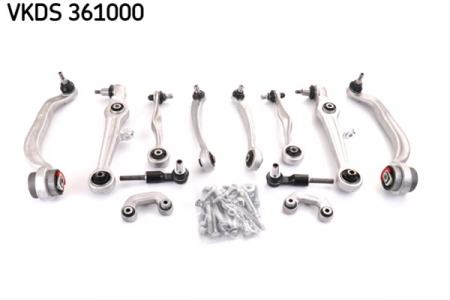 Piese auto - Set reparatie brate puntea fata SKF pentru AUDI A4 B5, A6 C5; SKODA SUPERB I; VW PASSAT B5, PASSAT B5.5 1.6-4.2 11.94-03.08