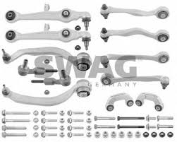 Piese auto - Set reparatie brate puntea fata SWAG pentru AUDI A4 B5, A6 C5; SKODA SUPERB I; VW PASSAT B5, PASSAT B5.5 1.6-4.2 11.94-03.08
