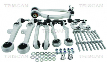 Piese auto - Set reparatie brate puntea fata TRISCAN pentru AUDI A4 B5, A6 C5, ALLROAD C5; SKODA SUPERB I; VW PASSAT B5, PASSAT B5.5 1.6-4.2 11.94-03.08
