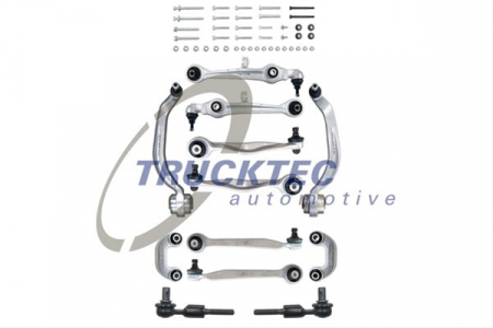 Piese auto - Set reparatie brate puntea fata TRUCKTEC  pentru AUDI A4 B5, A6 C5; SKODA SUPERB I; VW PASSAT B5, PASSAT B5.5 1.6-4.2 11.94-03.08
