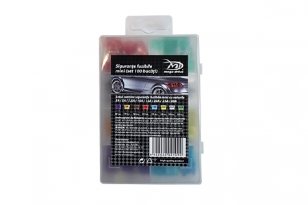 Scule si echipamente - Set Sigurante Fuzibile Mini Set 100 Buc