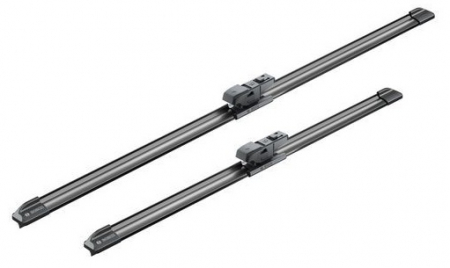 Accesorii auto - Set stergatoare BOSCH AeroTwin A398S 3397014398, lungime 600 mm, 450 mm, lama lata, pentru vehicule cu volan pe stanga