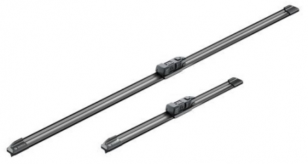 Accesorii auto - Set stergatoare BOSCH AeroTwin A404S 3397014404, lungime 700 mm, 340 mm, lama lata, pentru vehicule cu volan pe stanga