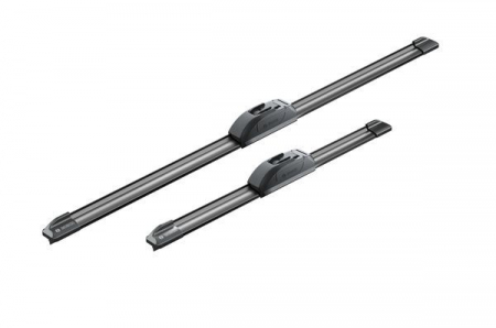 Accesorii auto - Set stergatoare BOSCH AeroTwin AR553S 3397007589, lungime 550 mm, 340 mm, fara carcasa, pentru vehicule cu volan pe stanga
