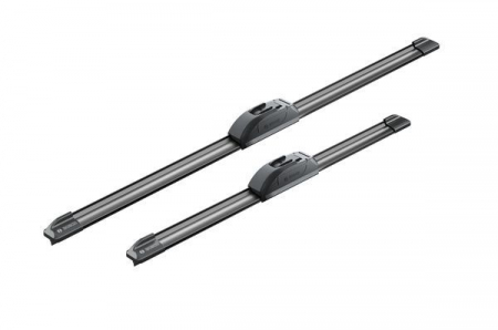 Accesorii auto - Set stergatoare BOSCH AeroTwin Retro AR534S 3397007503, lungime 530 mm, 380 mm, kit retrofit, fara carcasa, pentru vehicule cu volan pe stanga