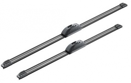Accesorii auto - Set stergatoare BOSCH AeroTwin Retro AR614S 3 397 014 271, lungime 600 mm, 500 mm, fara carcasa, pentru vehicule cu volan pe stanga