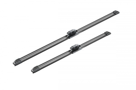 Accesorii auto - Set stergatoare parbriz BOSCH A312S 3397014312, lungime 600 mm, 450 mm, lama stergator lata, pentru vehicule cu volan pe stanga