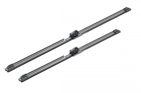 Accesorii auto - Set stergatoare parbriz BOSCH A725S 3397014725, lungime 625 mm, 500 mm, lama stergator lata, pentru vehicule cu volan pe stanga