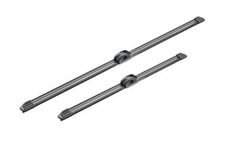 Accesorii auto - Set stergatoare parbriz BOSCH AeroTwin A523S 3397007523, lungime 650 mm, 450 mm, fara carcasa, pentru vehicule cu volan pe stanga