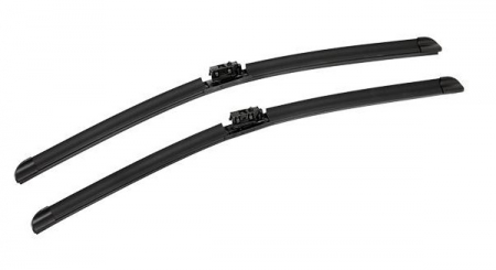 Accesorii auto - Set stergatoare parbriz BOSCH AeroTwin A843S 3397009843, lungime 550 mm, fara carcasa, pentru vehicule cu volan pe stanga