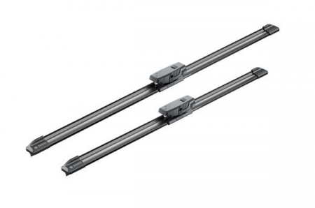 Accesorii auto - Set stergatoare parbriz BOSCH AeroTwin Multi-Clip AM461S 3397014123, lungime 550 mm, 450 mm, fara carcasa, pentru vehicule cu volan pe stanga