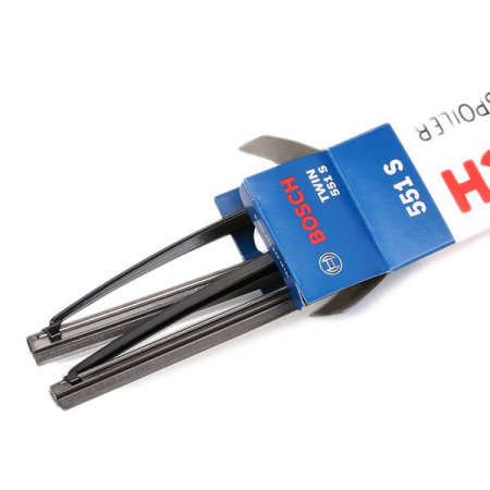 Set stergatoare parbriz BOSCH Twin 551S 3397118423, cu spoiler, lungime 550 mm, 500 mm, fata, standard [2]