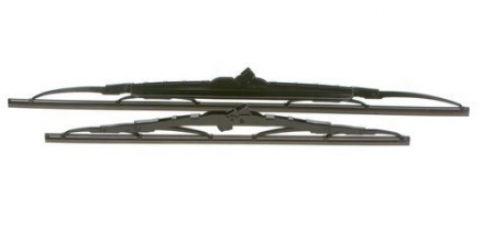 Accesorii auto - Set stergatoare parbriz BOSCH Twin 552S 3397118427, cu spoiler, lungime 550 mm, 400 mm, standard