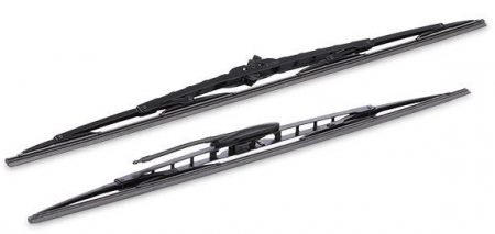 Accesorii auto - Set stergatoare parbriz BOSCH Twin 725 3397001725, lamela tip clasic, lungime 650 mm, 550 mm, cu duza stropitoare lichid integrata