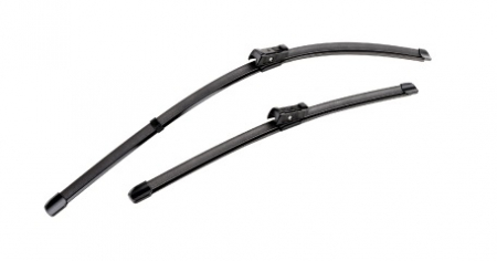 Accesorii auto - Set stergatoare parbriz DENSO DF-085, lungime 400 mm, 600 mm, lama stergator lata, pentru SKODA FABIA