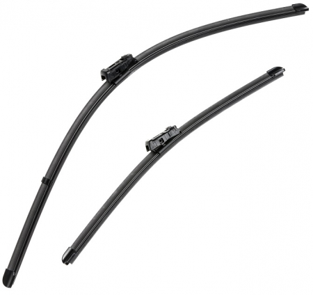Accesorii auto - Set stergatoare parbriz DENSO DF-417, 650/430 mm, lama lata, pentru vehicule cu volan pe stanga