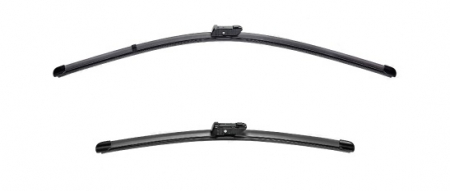 Accesorii auto - Set stergatoare parbriz VALEO 574663, lungime 650 mm, 350 mm, lamela tip aeroblade, lama stergator lata