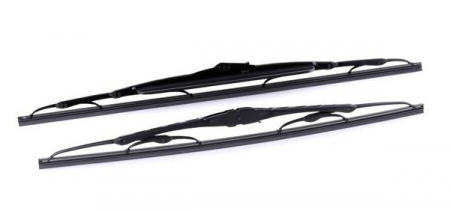 Accesorii auto - Set stergatoare parbriz VALEO SILENCIO CONVENTIONAL PERFORMANCE 574290, lungime 525 mm, 475 mm, forma convexa, cu spoiler