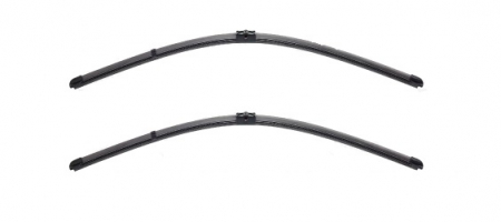 Accesorii auto - Set stergatoare parbriz VALEO SILENCIO FLAT BLADE 574468, lungime 450 mm, 550 mm, lama stergator lata