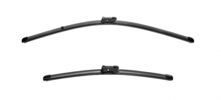 Accesorii auto - Set stergatoare parbriz VALEO SILENCIO FLAT BLADE 574591, lungime 640 mm, 520 mm, lama stergator lata