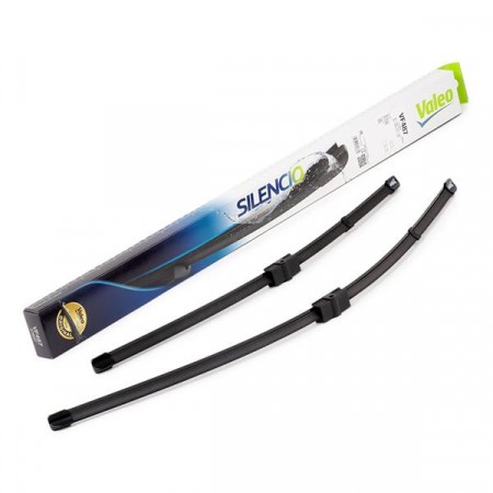 Set stergatoare parbriz VALEO SILENCIO FLAT BLADE 574687, lungime 500 mm, 650 mm, lama stergator lata [2]