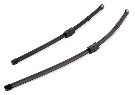 Accesorii auto - Set stergatoare parbriz VALEO SILENCIO FLAT BLADE 574687, lungime 500 mm, 650 mm, lama stergator lata