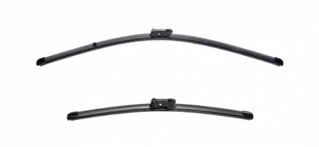 Accesorii auto - Set stergatoare parbriz VALEO SILENCIO FLAT BLADE 574688, lungime 700 mm, 800 mm, lama stergator lata