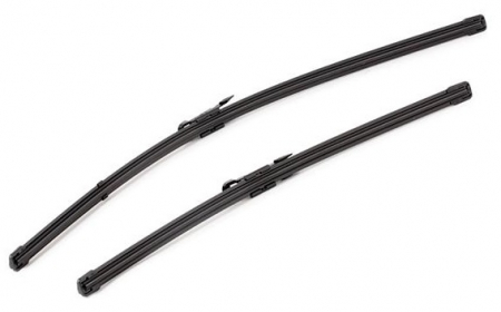 Accesorii auto - Set stergatoare parbriz VALEO SILENCIO FLAT BLADE 577828, lungime 600 mm, 450 mm, lama stergator lata