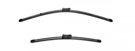 Accesorii auto - Set stergatoare parbriz VALEO SILENCIO FLAT BLADE 577843, lungime 400 mm, 650 mm, lama stergator lata
