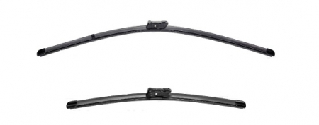 Accesorii auto - Set stergatoare parbriz VALEO SILENCIO FLAT BLADE 577886, lungime 750 mm, 700 mm, lama stergator lata